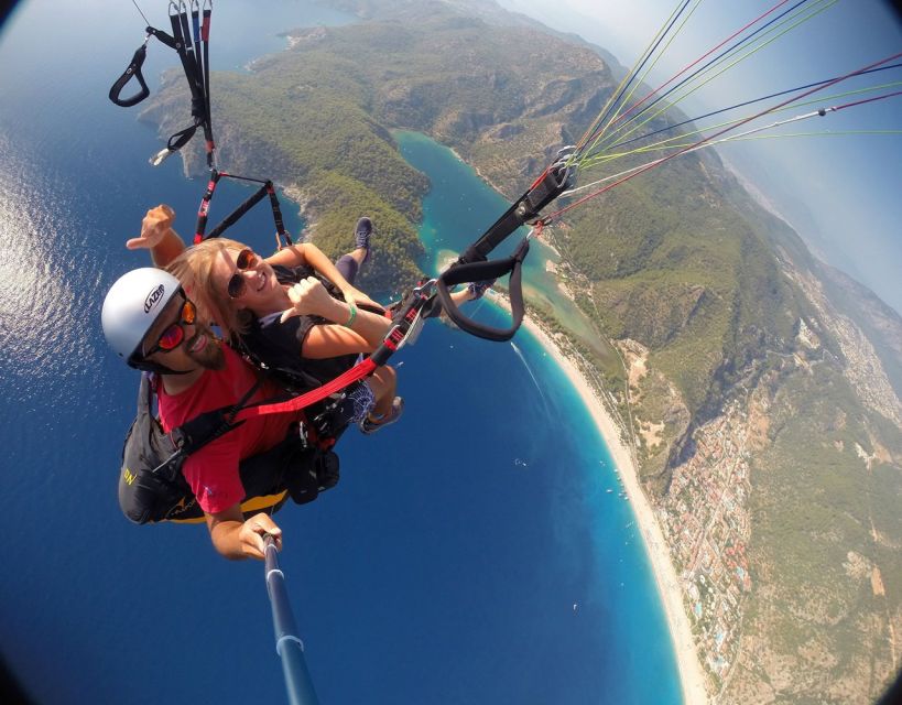 From Dalaman/Sarigerme: Fethiye Tandem Paragliding - What the 25 to 45-minute flight feels like