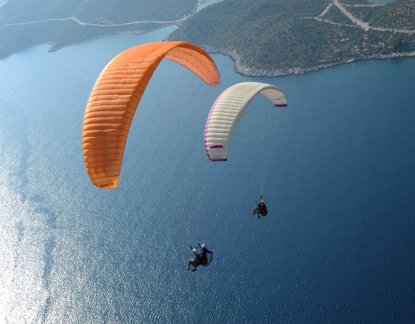 From Dalaman/Sarigerme: Fethiye Tandem Paragliding - Landing at Belcekiz Beach