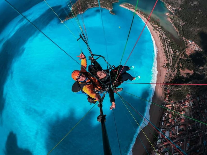 From Fethiye: Tandem Paragliding in Ölüdeniz - The ride from Fethiye to the mountain