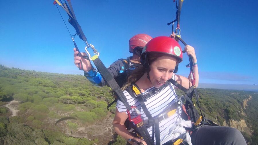 From Lisbon: Paragliding Flight with Transfers - Weather is part of the adventure