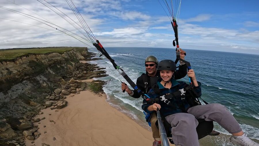 From Lisbon: Paragliding Pack (Flight+Video+Transportation) - GoPro video and the memory of the flight