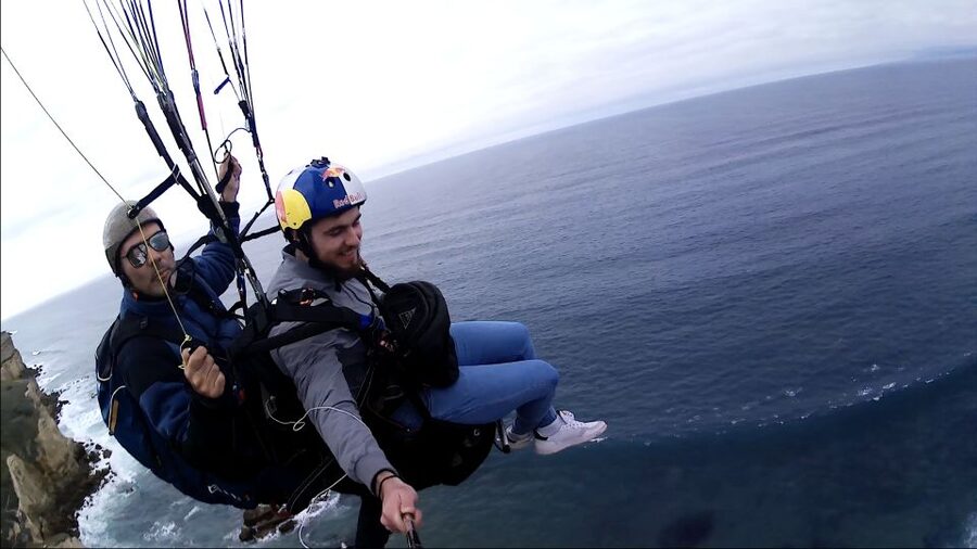 From Lisbon: Paragliding Tandem Flight - Weather is part of the experience