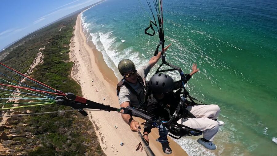 From Lisbon: Paragliding Tandem Flight - Why the pilot matters more than the adrenaline
