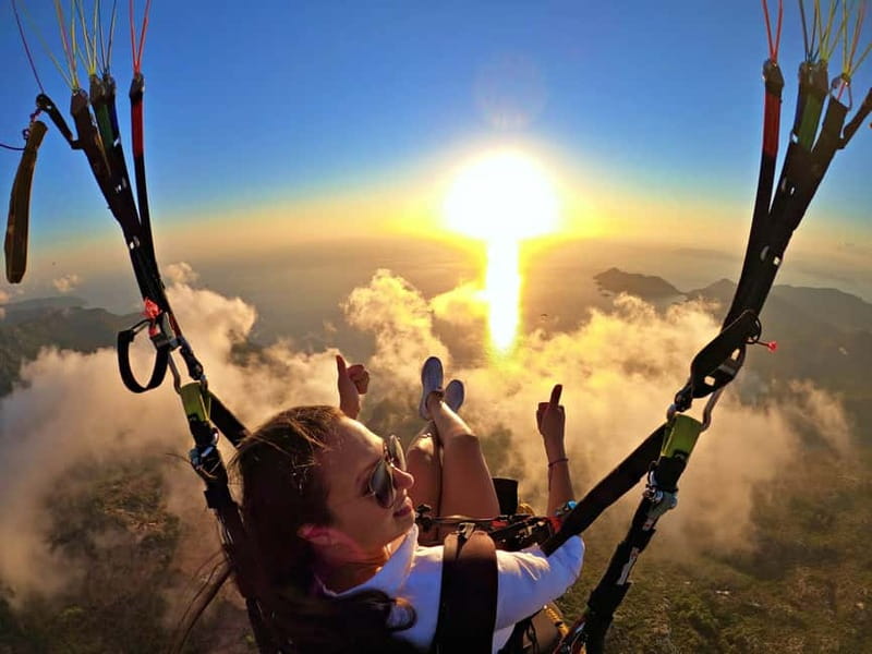 From Marmaris: Fethiye Paragliding Experience w/Lunch - From Marmaris to the Fethiye takeoff point