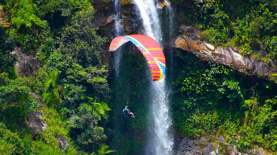From MedellĂn: ATV and Waterfall Paragliding Tour - What the ATV ride is really like