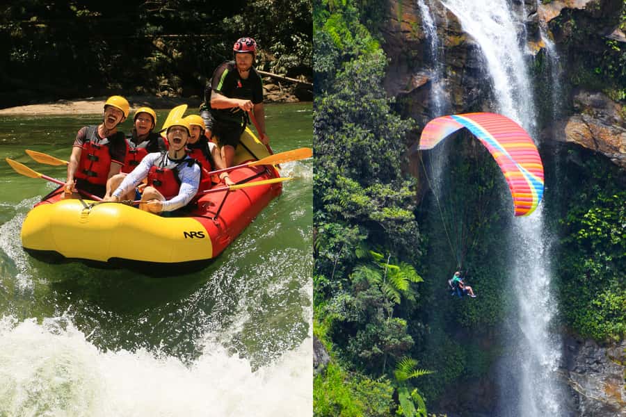 From Medellín: Paragliding and Rafting Combo Tour - Two Antioquia adventures for $337