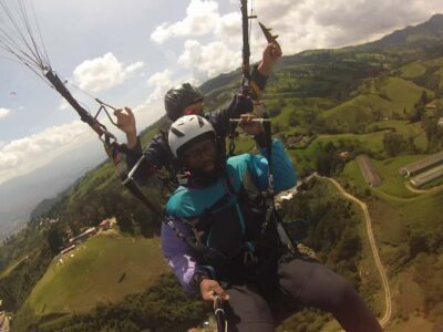 From Medellín: Paragliding Tour with GoPro Photos & Videos
