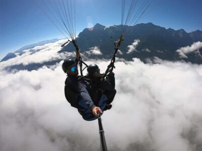 Fulpmes Schlick2000 – Winter Tandem Paragliding Flight