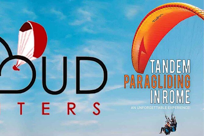 Half day private paragliding adventure in Rome - PETER PAN FLIGHT - A short run, then quiet air