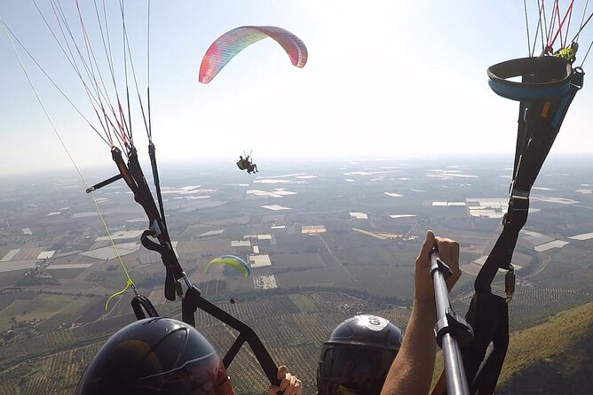 Half day private paragliding adventure in Rome - PETER PAN FLIGHT - Walking through ancient Norba before takeoff