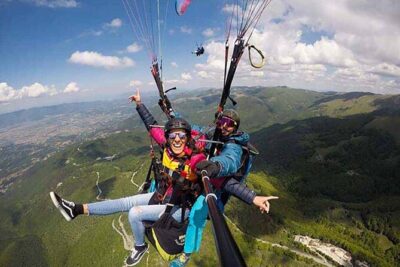 Half day private paragliding experience – ADVENTURE FLIGHT