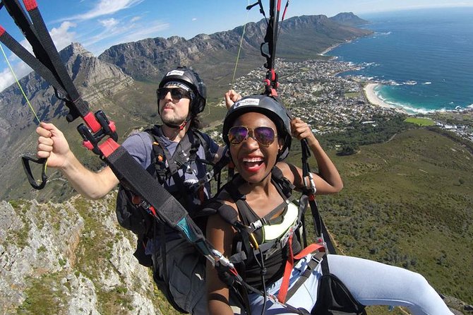 Hi5 Tandem Paragliding Cape Town - The views change with every launch point