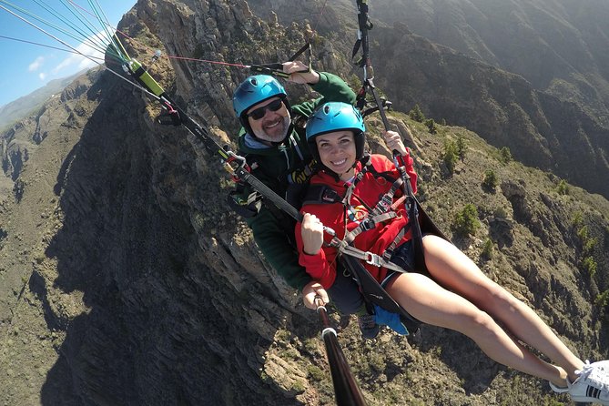High Performance Paragliding Tandem Flight in Tenerife South - Flying above Costa Adeje instead of watching Tenerife from below