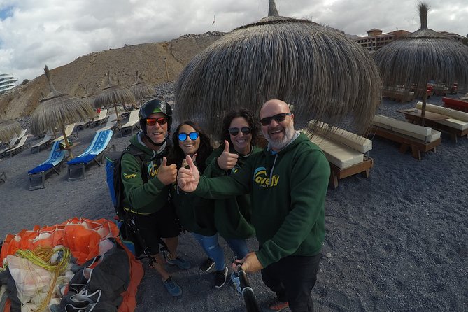 High Performance Paragliding Tandem Flight in Tenerife South - Pickup from the southern resort areas