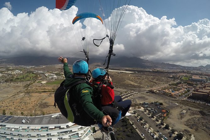 High Performance Paragliding Tandem Flight in Tenerife South - The 700-meter and 1,000-meter launch sites