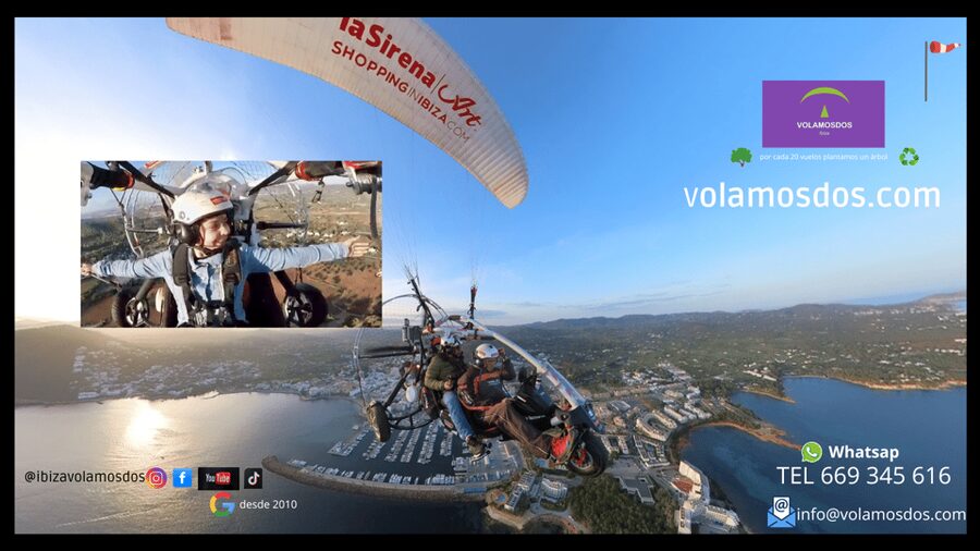 Ibiza: 25min Motorized Paragliding Flight - The views are the main value