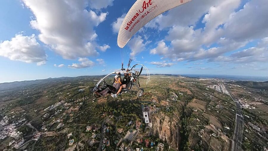 Ibiza: 25min Motorized Paragliding Flight - Is the GoPro report worth considering?