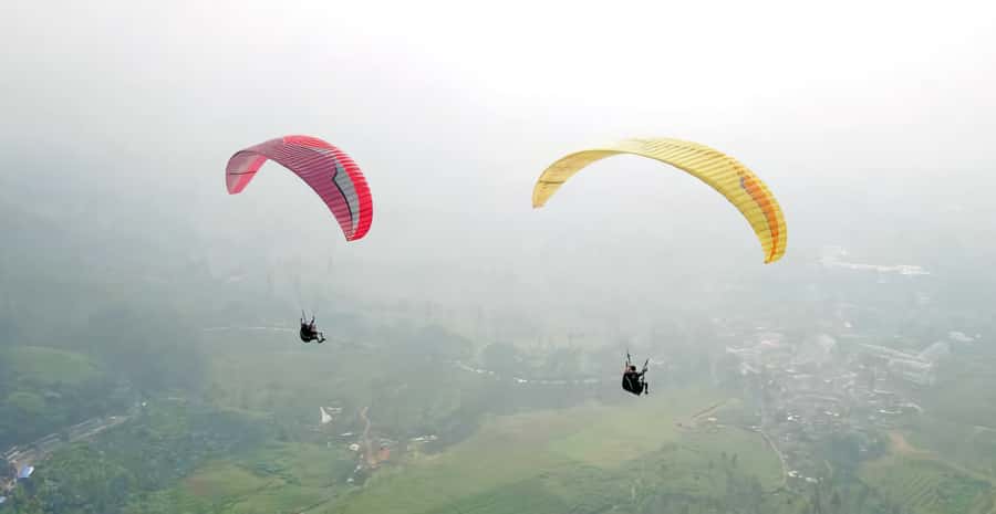 Jakarta: Paragliding on Top Mountain & Tea Plantation - Booking flexibility and practical details
