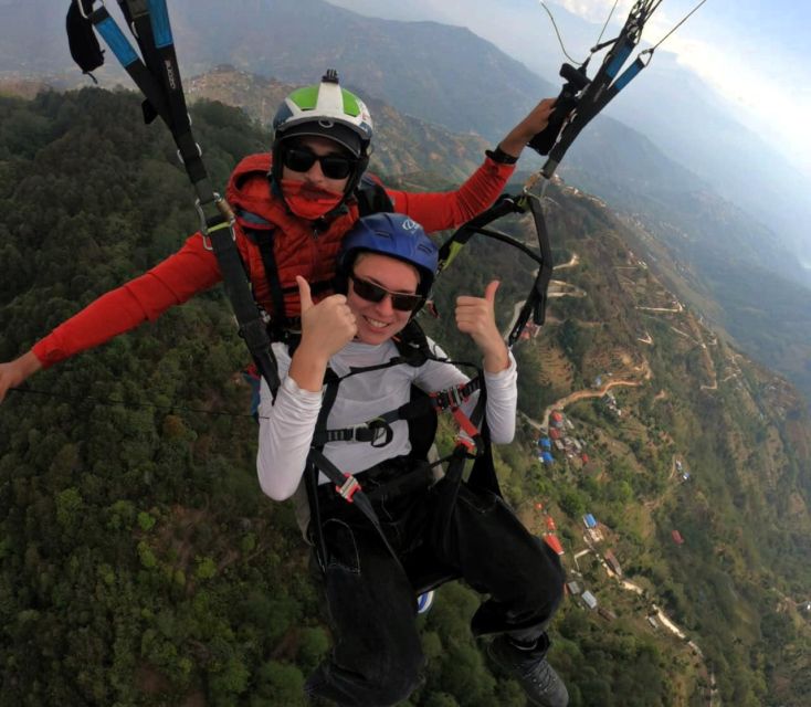 Kathmandu Paragliding : Elevate Your Adventure - Rising over the Kathmandu Valley