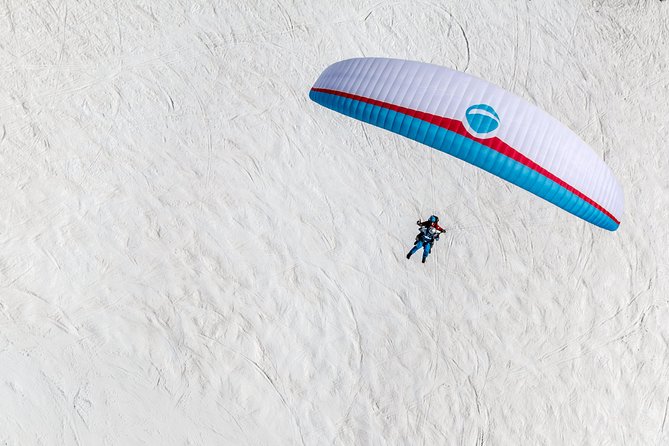 Klosters Tandem Paragliding Flight from Gotschna - Landing Near the Klosters Meeting Point