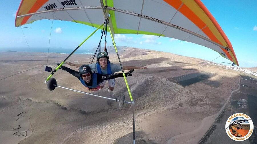 Lanzarote Hang Gliding Tandem Flights - Who will enjoy this most