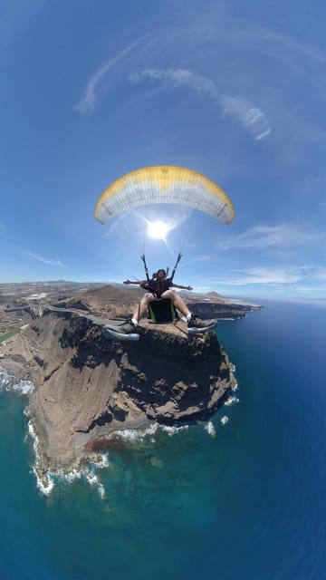 Las Palmas: tandem paragliding flights for everyone - What the $177 price includes