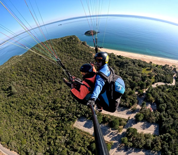 Lisbon: Paragliding Tandem Flight - Photos, GoPro video, and carrying your own camera