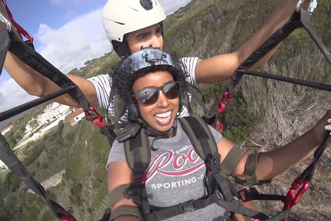 Lisbon Paragliding with Instructor No Experience Required - The Ponte 25 de Abril from a different angle