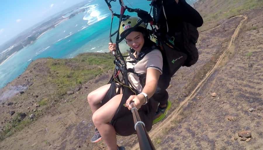 Lombok : Tandem Paragliding with Pilot & Beach Tour - What the Kuta flight is really like