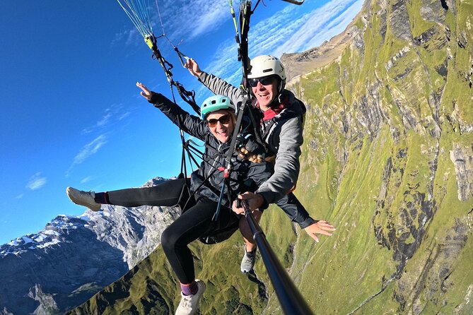 Lucerne: Paragliding Tandem Flights - Above Lake Lucerne or through the Engelberg Valley