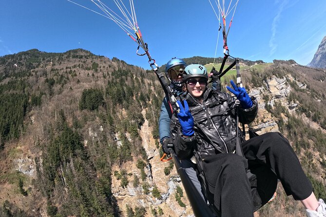 Lucerne: Paragliding Tandem Flights - Letting the pilot handle the hard parts