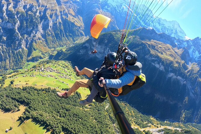 Lucerne: Paragliding Tandem Flights - Who will enjoy this most?
