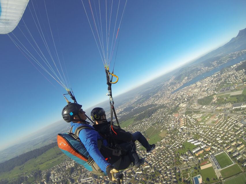 Lucerne: Tandem-Paragliding Flight - Key points to know before you book