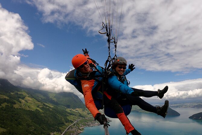 Luzern / Lucerne Professional Paragliding Tandem Flights - What is included, and what costs extra