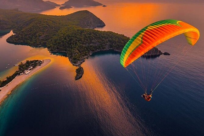 Marmaris Paragliding Experience By Local Expert Pilots - Riding up Babadağ to the launch point