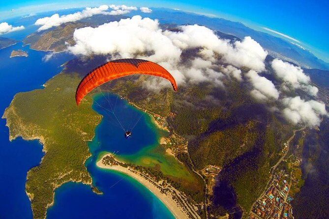 Marmaris Paragliding Experience By Local Expert Pilots - Landing at the Ölüdeniz beach