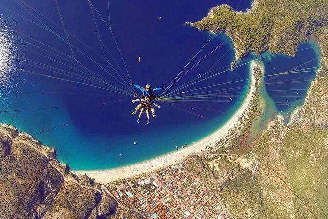 Marmaris Paragliding Experience By Local Expert Pilots - The flight above Ölüdeniz