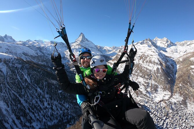 Matterhorn Paragliding flight in Zermatt (20-25min) - What the 20 to 25 minutes in the air feels like