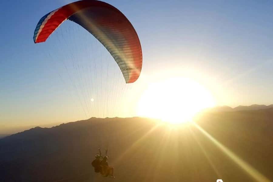 Mendoza: Paragliding Tandem Flight with Instructor - Flying from Cerro Arco above Mendoza