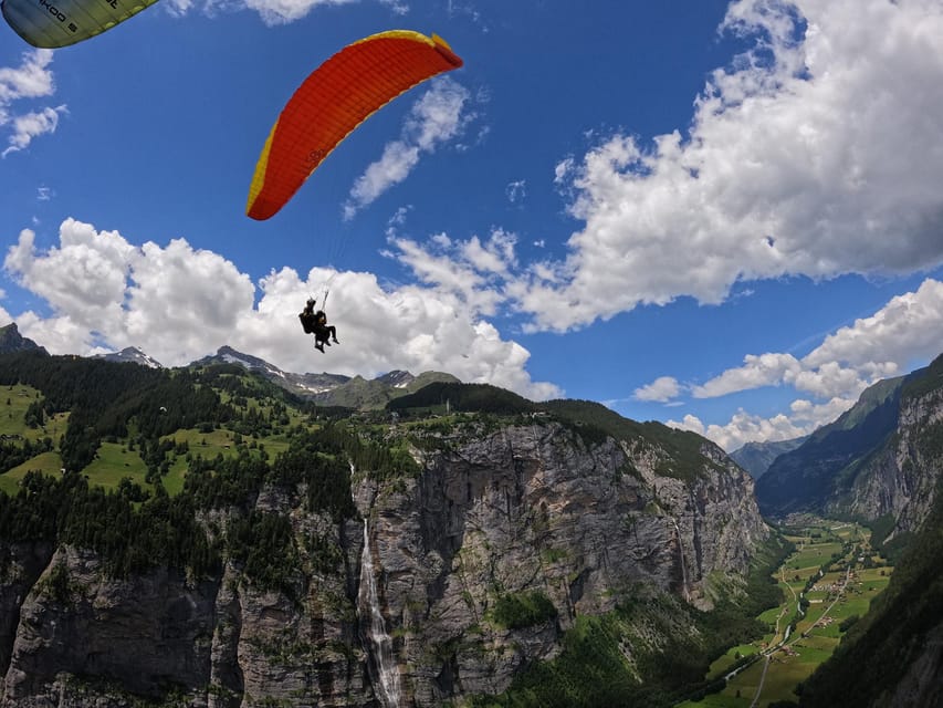 Mürren: Paragliding over Lauterbrunnen Cliffs and Waterfalls - Is $257 a fair price?