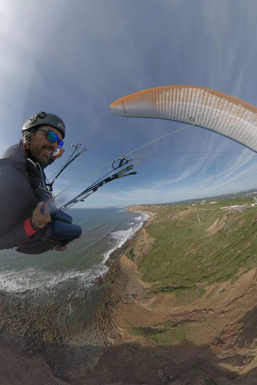 Nazare: Paragliding tandem flight - What the Nazaré flight is really like