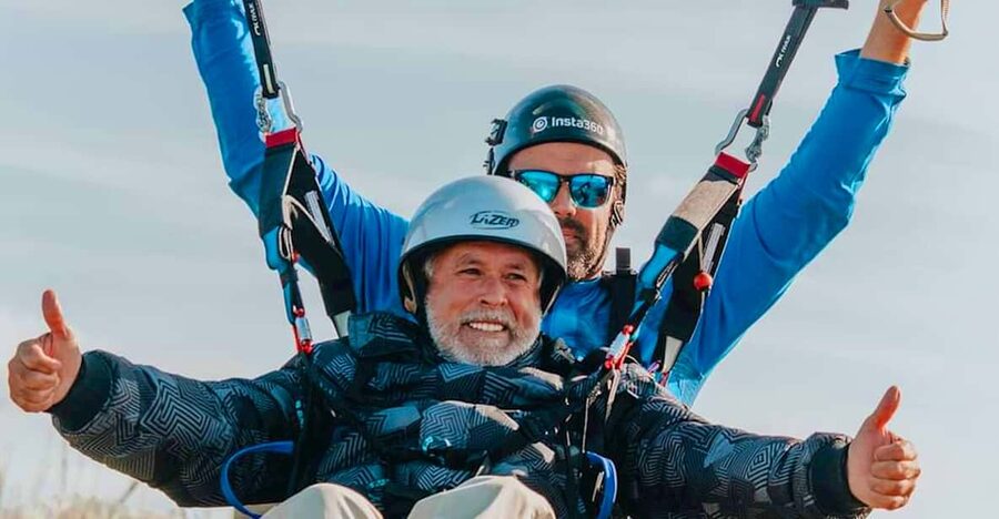Nazare: Paragliding tandem flight - Why the weather is part of the experience