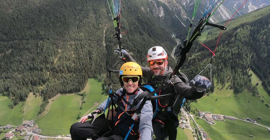 Neustift im Stubaital: Panoramic Tandem Paragliding Flight - The 10-minute cable-car ride to the launch area