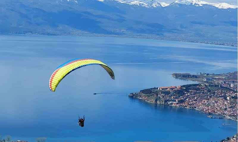 Ohrid: Paragliding Experience with Pick-up - What the $130 price really includes