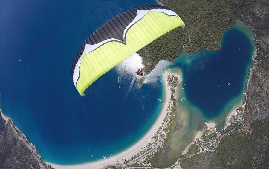 Oludeniz: Blue Lagoon Paragliding Flight Fethiye - From the Oludeniz office to the mountain launch