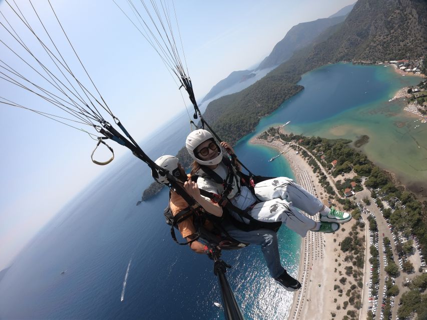 Oludeniz: Blue Lagoon Paragliding Flight Fethiye - The flight over the Blue Lagoon