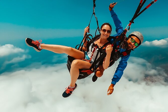 Oludeniz Paragliding in Fethiye Turkey - The takeoff: what the first minutes feel like