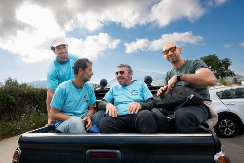 Palermo: paragliding flight with instructor foto and video - Meeting the team and getting ready to fly