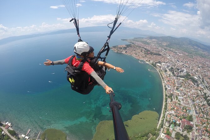Paragliding Above Lake Ohrid in North Macedonia - From Ohrid streets to a mountain launch site