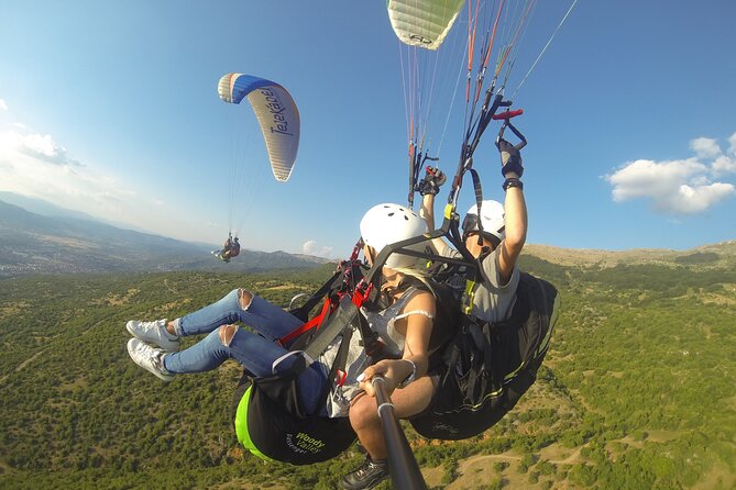 Paragliding Above Lake Ohrid in North Macedonia - Weather is the one factor you cannot control